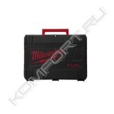 Кейс Milwaukee HD Box имеет типовые размеры для серии HD, что позволяет аккуратно складывать несколько штук рядом. Благодаря прочной конструкции и удобной рукоятке значительно повышается безопасность транспортировки в машине или руками.<span style="font-weight:bold;"><br></span>