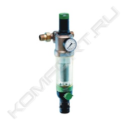 Фильтр сетчатый для холодной воды с обратной промывкой FK76CS, Honeywell Braukmann