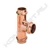 Тройник Profipress с SC‑Contur<br>- медь<br>- пресс-соединение<br><span style="font-weight:bold;">комплектация</span><br>уплотнительные элементы EPDM