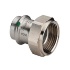 Переход на резьбовые соединения Sanpress Inox с SC‑Contur ВПр-ВР, модель 2363, Viega - 