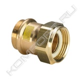 Переход на резьбовые соединения Profipress G с SC‑Contur<br>- для следующих случаев применения и использования со следующей продукцией: регулирующий вентиль<br>- бронза<br>- пресс-соединение, G-резьба<br>- плоское уплотнение<br><span style="font-weight:bold;">комплектация</span><br>уплотнительный элемент HNBR
