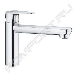 Смеситель BauCurve для мойки, однорычажный, средний излив, Grohe