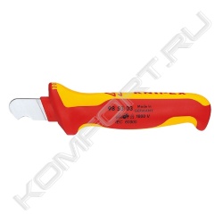 Нож для удаления оболочки круглого кабеля, Knipex