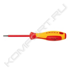 Отвертка для винтов с профилем "внутренний шестигранник", Knipex