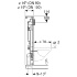 Монтажные элементы GIS для подвесного унитаза, со смывным бачком скрытого монтажа Sigma 12 см (UP320), Geberit