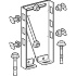 Монтажный набор GIS для монтажа свободностоящей перегородки, Geberit
