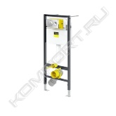 Элемент для унитаза Prevista Dry Visign for Style 20 1120 мм<br>- в комплект входит: комплект креплений Модель 8180.73, панель смыва Prevista для унитазов Visign for Style 20 Aртикул 773 779<br>- сталь, полиэтилен (PE)<br>- совместимость со всеми панелями смыва Prevista для унитазов, 2-х режимный смыв<br><br>Комплектация<br>- рама (30х30) с порошковым напылением, бачок скрытого монтажа 3H, присоединительный комплект для унитаза, крепеж, выдвижные фиксирующиеся опоры для регулировки высоты, подключение воды R½ с задней стороны, регулируемое по глубине соединительное колено для унитаза DN90 из полипропилена (PP), эксцентриковый переходник DN90/100 из РР.