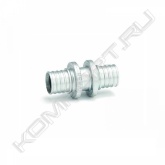 Только для труб RAUTHERM S 10,1 х 1,1; 14 x 1,5; 17 x 2,0; 20 x 2,0; 25 x 2,3 и 32 x 2,9.<br>Служит для соединения труб RAUTHERM S. В сочетании с надвижной гильзой получается неразборное и долговечное соединение, согласно DIN 18380.<br>Материал: оцинкованная латунь.<br>Соединения можно укладывать в бетон, жидкую стяжку и под штукатурку без ревизии.<br><br><br>