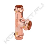 Тройник Profipress G<br> с SC‑Contur <br>=медь<br>=пресс-соединение<br>комплектация<br>:<br>=уплотнительные элементы HNBR