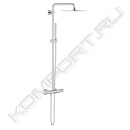 Душевая система Euphoria System 230 с термостатом для настенного монтажа, Grohe
