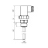 Датчик температуры погружной MBT 3250, Danfoss