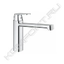 Смеситель Eurosmart Cosmopolitan для мойки, со средним изливом, однорычажный, Grohe