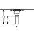 Душевой трап сквозной межэтажный, Geberit