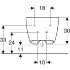 Биде подвесное ONE закрытой формы, Geberit