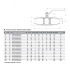 Шаровой стальной кран сварка/сварка полнопроходной, с рукояткой, Ду 15-200, Ру 16-40, LD
