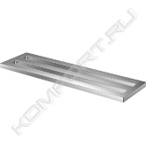 Visign C2 - двойное входное отверстие.<br> Продукция, в/для которой используется данная деталь:<br> - базовый элемент душевого лотка Advantix Cleviva (модель 4981.80),<br> - базовый элемент душевого лотка Advantix Cleviva (модель 4981.81),<br> - слив для душевого лотка Advantix Cleviva (модель 4981.90)<br> Материал - нержавеющая сталь 1.4301