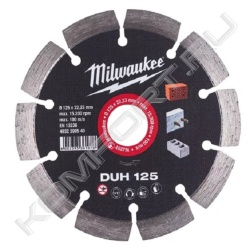Алмазный диск CIS DUH, Milwaukee