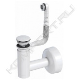 &nbsp;&nbsp;&nbsp;&nbsp;&nbsp; Описание: сифон для умывальника Easy Clean&nbsp; белый d40, c переливом, накладка белая, сливная трубка d40 с розеткой, Click Clack белый пластик.<br>&nbsp;&nbsp;&nbsp;&nbsp;&nbsp; Сифон для раковины Prevex Easy Clean. Легкое обслуживание - одно из важных преимуществ сифонов серии Easy Clean. Теперь не придется пользоваться услугами специалиста, ведь выполнить прочистку сливного отверстия можно самостоятельно, затратив на процедуру не более минуты.<br>&nbsp;&nbsp;&nbsp;&nbsp;&nbsp; Характеристики:<br>&nbsp;&nbsp;&nbsp; - вид сифона - сифон с вертикальной очисткой, форма - бутылка<br>&nbsp;&nbsp;&nbsp; - материал - полипропилен<br>&nbsp;&nbsp;&nbsp; - система открывания/закрывания - Click Clack<br>&nbsp;&nbsp;&nbsp; - телескопическая регулировка сифона по высоте<br>&nbsp;&nbsp;&nbsp; - цвет - белый<br>&nbsp;&nbsp;&nbsp; - гидрозатвор<br>&nbsp;&nbsp;&nbsp; - монтаж - на раковину<br>&nbsp;&nbsp;&nbsp;&nbsp;&nbsp; Сифон Easy Clean доступен как для напольных, так и для настенных моделей. Как и все продукты Prevex, сифоны EasyClean произведены в соответствии с европейским стандартом EN-274.<br>