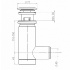 Сифон для умывальника Easy Clean, Prevex 1502424