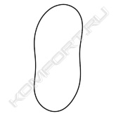 O-ring EPDM 253.6x3,53 /spare - запасное уплотнительное кольцо EPDM.<br> Подходит для следующих изделий:<br>- насосы серии NKG