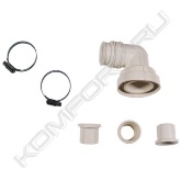 Kit, Rubber parts WC1, 3, C, CWC-3 - комплект уплотнений/напорных патрубков.<br> Подходит для следующих изделий:<br>- канализационные насосные станции SOLOLIFT2 WC-1, 3, C-3, CWC-3<br>