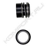 Kit, Shaft seal GQQE D38 mm - сервисный комплект, торцевое уплотнение. Диаметр вала 38 мм.<br> Подходит для следующих изделий:<br>- насосы серии NB, NK, TP