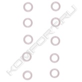 &nbsp; BULK - Seal washer DUBO D19x12,2x4,4 (10 pcs.) - нейлоновое уплотнение, 10 шт.<br>&nbsp; Подходит для:<br>- погружные насосы для сточных вод - SEG<br><br>