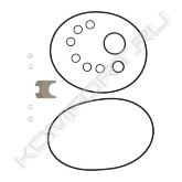 Kit, gaskets CR(N)32 1-15 EPDM - комплект прокладок (14 шт).<br> Подходит для:<br>- многоступенчатые насосы серии "ин-лайн" - CR/N32 1-15