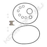 Kit, gaskets CR(N)32 1-15 EPDM - комплект прокладок (14 шт).<br> Подходит для:<br>- многоступенчатые насосы серии "ин-лайн" - CR/N32 1-15<br><br>