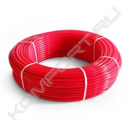Труба полимерная из сшитого полиэтилена PE-Xa с антидиффузионным слоем EVOH (красная), Pro Aqua