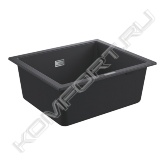 Особенности:<br>- модель: K700U 60-C 53.3/45.7 1.0<br>- тип монтажа: стандартная встраиваемая и под столешницу<br>- материал: кварцевый композит<br>- GROHE Whisper<br>- мин. размер шкафа: 600 мм<br>- размеры: 533 x 457 мм<br>- 1 чаша: 469 x 393 x 205 мм<br>- внешний радиус: R7; внутренний радиус чаши: R10<br>- GROHE FastFixation система быстрого монтажа<br>- отверстие: 468 x 390 мм<br>- корзинчатый вентиль: корзинка Ду 3.5"/90 мм<br>- аксессуары: сливной гарнитур, корзинка, монтажный набор<br>- опция: автоматичекий сливной клапан с нажимным механизмом (40986SD0) приобретается отдельно<br>- количество крепежных элементов в комплекте (монтаж под столешницу) - 6<br>- количество крепежных элементов в комплекте (накладной монтаж) - 6