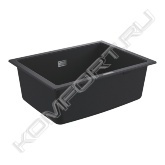 Особенности:<br>- модель: K700U 70-C 61/45.7 1.0<br>- тип монтажа: стандартная встраиваемая и под столешницу<br>- материал: кварцевый композит<br>- GROHE Whisper<br>- мин. размер шкафа: 700 мм<br>- размеры: 610 x 460 мм<br>- 1 чаша: 544 x 394 x 205 мм<br>- внешний радиус: R3; внутренний радиус чаши: R10<br>- GROHE FastFixation система быстрого монтажа<br>- отверстие: 543 x 393 мм<br>- корзинчатый вентиль: корзинка Ду 3.5"/90 мм<br>- аксессуары: сливной гарнитур, корзинка, монтажный набор<br>- опция: автоматичекий сливной клапан с нажимным механизмом (40986SD0) приобретается отдельно<br>- количество крепежных элементов в комплекте (монтаж под столешницу) - 6<br>- количество крепежных элементов в комплекте (накладной монтаж) - 6