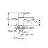 Смеситель BauEdge для раковины однорычажный, XS-Size, Grohe