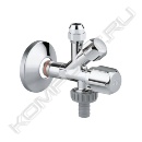 Вентиль угловой комбинированный 1/2″-3/8″ для подключения смесителей, Grohe