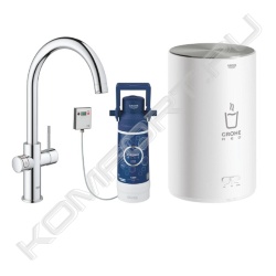 Комплект со смесителем для кухни Red Duo New, бойлер M-size, Grohe