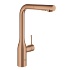 Смеситель Essence+ для мойки, с высоким изливом и выдвижной лейкой, Grohe