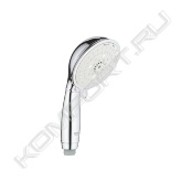 GROHE Rain O2, Rain, Massage, Jet<br><br>GROHE EcoJoy ограничитель расхода воды 9,5 л/мин<br><br>GROHE DreamSpray превосходный поток воды<br><br>GROHE StarLight хромированная поверхность<br><br>с системой SpeedClean против известковых отложений<br><br>Внутренний охлаждающий канал для продолжительного срока службы<br><br>универсальное крепление, подходящее к любому стандартному шлангу<br><br>может использоваться с проточным водонагревателем