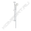 Душевой гарнитур Tempesta New, душевая штанга 600 мм, Grohe