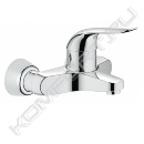 Смеситель для раковины Euroeco Special рычаг 120 мм, вынос 156 мм, Grohe