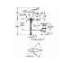 Смеситель безопасный с донным клапаном для раковины Euroeco Special, рычаг 120 мм, Grohe