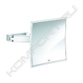 стекло / металл<br>настенный монтаж<br>скрытое крепление<br>увеличение: x 3<br>GROHE StarLight хромированная поверхность