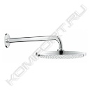 Верхний душ с кронштейном Rainshower Cosmopolitan Metal, хром, Grohe