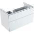 Шкафчик для раковины Xeno² с полкой, с двумя выдвижными ящиками ,Geberit
