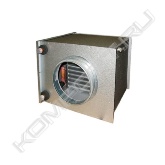 Водяной воздухоохладитель CWK предназначен для установки в круглых воздуховодах. Корпус изготовлен из оцинкованной листовой стали. Теплоообменник изготовлен из медных труб с алюминиевым оребрением. Для осмотра и технического обслуживания в корпусе агрегата выполнены сервисные люки.<br>Водяной воздухоохладитель CWK подсоединяется к воздуховоду с помощью соединительных фланцев с резиновым уплотнением. <br>