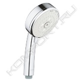 GROHE Rain O2, Rain, Massage<br><br>GROHE EcoJoy ограничитель расхода воды 9,5 л/мин<br><br>GROHE DreamSpray превосходный поток воды<br><br>GROHE StarLight хромированная поверхность<br><br>с системой SpeedClean против известковых отложений<br><br>Внутренний охлаждающий канал для продолжительного срока службы<br><br>универсальное крепление, подходящее к любому стандартному шлангу<br><br>может использоваться с проточным водонагревателем<br><br>минимальное давление 1,0 бар