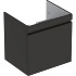 Шкафчик для встраиваемой раковины Renova Plan, с одним выдвижным и одним внутренним выдвижным ящиком, Geberit