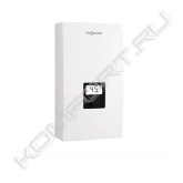 Vitotherm EI4 - комфортный проточный водонагреватель:<br>- ЖК-дисплей для индикации температуры на входе и выходе, расхода воды и мощности прибора<br>- Три устанавливаемых уровня мощности – требуемую максимальную мощность можно выбрать при монтаже прибора<br>- Комфортный проточный водонагреватель с электронным управлением и функцией 3S<br>- Точная настройка нужной температуры вплоть до максимальной мощности<br>- Настройка температуры от 30 до 60 °C ручкой регулятора с удобным в пользовании ЖК-дисплеем<br>- Сохранение в памяти нужных температур<br>- Высокая эффективность с экономией воды до 30 % (в сравнении с гидравлическими проточными нагревателями)<br>- Возможна эксплуатация с подогретой водой из термических гелиоустановок<br>- Встроенные датчики для определения потребности в энергии<br>- Интеллектуальная система обнаружения пузырьков воздуха<br>- Электрическое подключение на выбор сверху или снизу<br>- Универсальное подключение воды