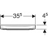 Сиденье унитаза Smyle, тонкое исполнение, Geberit