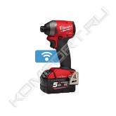 Аккумуляторный винтоверт Milwaukee M18 ONEID2-502X FUEL ONE-KEY 4933464091 предназначен для профессиональных работ. Высокий крутящий момент позволяет работать с большими грузовыми машинами, а также широко используется в тяжелом машиностроении.<br>Ударный механизм. Наличие удара позволяет работать с прикипевшим крепежом.<br>Использование приложения ONE-KEY дает возможность осуществлять беспроводную настройку инструмента.<br><br>Комплектация <br><br> Аккумуляторный винтоверт;<br> 2 аккумулятора;<br> Зарядное устройство;<br> Клипса на ремень;<br> Держатель бит;<br> Динакейс.<br>