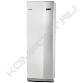 Домашний бойлер NIBE VVM 310 разработан для использования с любым тепловым насосом воздух/вода производства компании NIBE. Их сочетание образует высокоэффективную и гибкую систему климат-контроля для вашего дома. NIBE VVM 310 имеет интеллектуальную, удобную для пользователя систему управления, которая обеспечивает эффективное отопление/ охлаждение и горячее водоснабжение с высокой производительностью. Установка NIBE VVM 310 очень проста, поскольку в комплект входят водонагреватель, дополнительный электрический нагреватель и циркуляционные насосы с автоматической регулировкой. Благодаря интеллектуальной технологии, используемой в этом оборудовании, вы сможете сделать очередной шаг к безопасной жизни в «умном» доме и контролировать энергопотребление. Эффективная система управления автоматически создает максимально комфортный микроклимат в помещении без ущерба для окружающей среды.<br> Основные особенности NIBE VVM 310:<br> - Совместимость с тепловыми насосами NIBE типа "воздух-вода": NIBE F2030, F2040, F2300 и F2120<br> - Максимальная суммарная тепловая мощность от VVM 310 (c учетом дополнительного источника тепла): 27 кВт<br> - Общий объём бака внутреннего модуля: 270 литров<br> - Встроенный змеевик для приготовления горячей воды в проточном режиме (площадью 1,5 кв.м.)<br> - Встроенные циркуляционные насосы контура теплоносителя с частотно-регулируемым приводом<br> - Встроенный электронагреватель мощностью 12 кВт<br> - Погодо-зависимая система автоматики с цветным дисплеем и русскоязычным меню управления<br> - Совместимость с дополнительными аксессуарами NIBE<br> - Управление любым дополнительным внешним источником тепла (газовым или твердотопливным котлом)<br> - Возможность удаленного управления через GSM или интернет (Nibe Uplink)